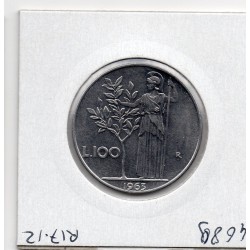 Italie 100 Lire 1963 FDC,  KM 96.1 pièce de monnaie
