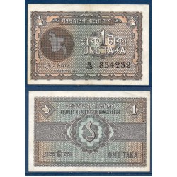 Bangladesh Pick N°4, TTB Billet de banque de 1 Taka 1972