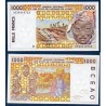 BCEAO Pick N°211Bf pour le Benin, Billet de banque de 1000 Francs CFA 1995