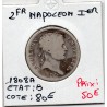 2 Francs Napoléon 1er 1808 A Paris B, France pièce de monnaie