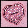 Timbre France Yvert No 3747 Coeur St valentin Cacharel