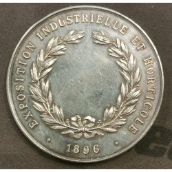 Médaille Ville d'Ebreuil Argent 1896 poiçon Corne