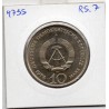 Allemagne RDA 10 mark 1972, Sup KM 38 pièce de monnaie