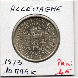 Allemagne RDA 10 mark 1973, Sup KM 44 pièce de monnaie
