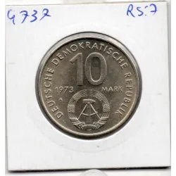 Allemagne RDA 10 mark 1973, Sup KM 44 pièce de monnaie