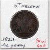 Sainte Helene 1/2 penny 1821 TTB-, KM A4 pièce de monnaie