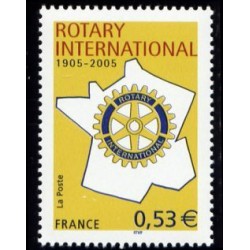 Timbre France Yvert No 3750 Rotary club gommé