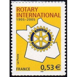 Timbre France Yvert No 3750A Rotary club autohadésif