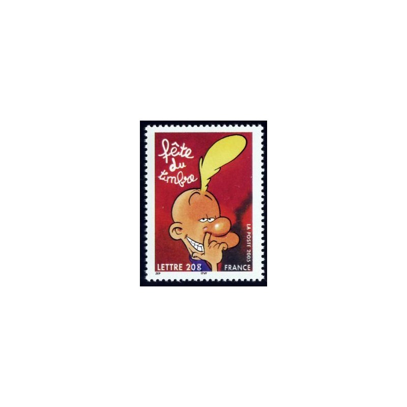 Timbre France Yvert No 3751 Journée du timbre Titeuf