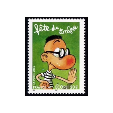 Timbre France Yvert No 3752 Journée du timbre Titeuf
