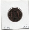 5 centimes Napoléon III tête nue 1855 MA ancre Marseille TB+, France pièce de monnaie