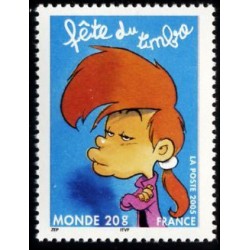 Timbre France Yvert No 3753 Journée du timbre Titeuf