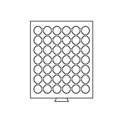 Médaillier 42 compartiments pour CAPS 24