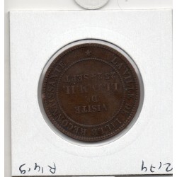 10 centimes visite de napoléon à Lille nord 1853 pièce de monnaie