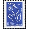 Timbre France Yvert No 3755 Marianne Lamouche 0.55€ bleu légende itvf