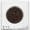 10 centimes Napoléon III tête nue 1857 B Rouen B, France pièce de monnaie