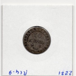 10 centimes Napoléon 1er 1810 Q Perpignan TTB-, France pièce de monnaie