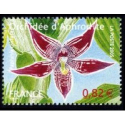 Timbre France Yvert No 3766 Orchidée d'Aphrodite