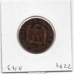 5 centimes Napoléon III tête nue 1854 K Bordeaux TTB, France pièce de monnaie