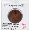 5 centimes Napoléon III tête nue 1855 BB Ancre TTB net, France pièce de monnaie