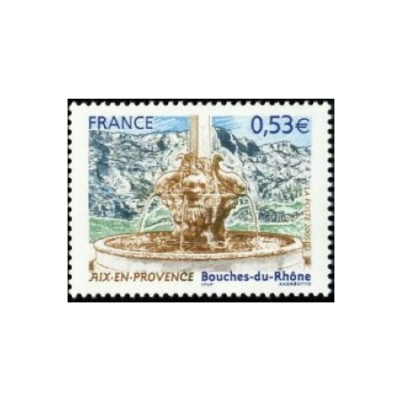 Timbre France Yvert No 3777 Aix en Provence