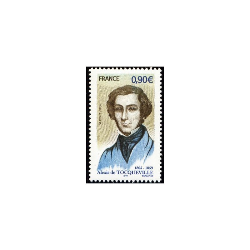 Timbre France Yvert No 3780 Alexis de Tocqueville