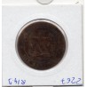 10 centimes Napoléon III tête nue 1853 MA Marseille B, France pièce de monnaie