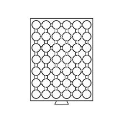 Médaillier 42 compartiments pour CAPS 24,5