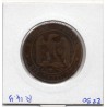 10 centimes Napoléon III tête nue 1857 MA Marseille B+, France pièce de monnaie