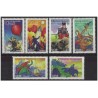 Timbre France Yvert No 3789-3794 Romans de Jules Verne