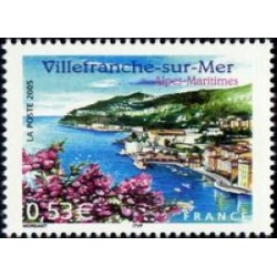 Timbre France Yvert No 3802 Villefranche sur Mer