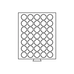 Médaillier 35 compartiments pour CAPS 28 + CAPS 27