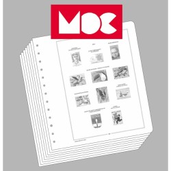 SF France XII MOC 2020-2022 Feuilles préimprimées moclair avec pochettes