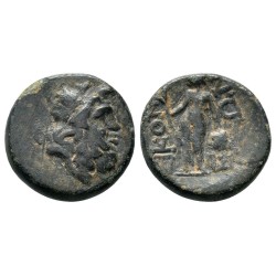 Lycaonie, Eikonion (Iconium) ae14 Cuivre (-100) Zeus Persée