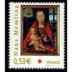 Timbre France Yvert No 3840 Croix rouge