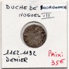 Duché de Bourgogne, Hugues III (1162-1192) Denier