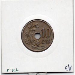 Belgique 10 centimes 1904 en Flamand TTB, KM 53 pièce de monnaie