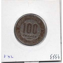 Gabon 100 Francs 1975 TTB, KM 13 pièce de monnaie