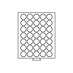 Médaillier 35 compartiments pour CAPS 29