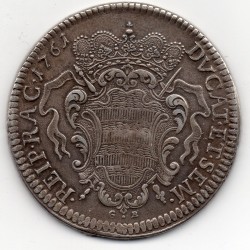 République de Raguse Tallero 1761 TTB+, KM 18 pièce de monnaie