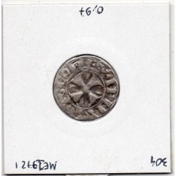 Champagne, Comté de Troyes, Henri 1er (1152-1180) Denier