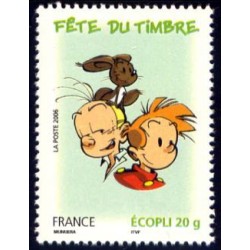 Timbre France Yvert No 3878 Fete du timbre Spirou