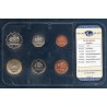 Jamaique Série 6 pièces 1995 à 2006 FDC pièces de monnaie