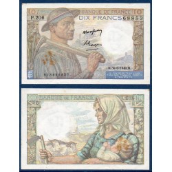 10 Francs Mineur TTB- 30.6.1949 Billet de la banque de France