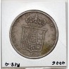 Italie Deux Siciles  120 Grana 1857 TB, KM 370 pièce de monnaie