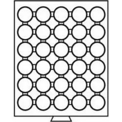 Médaillier 30 compartiments pour CAPS 31