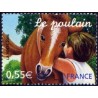 Timbre France Yvert No 3899 Le poulain, Les jeunes animaux domestiques