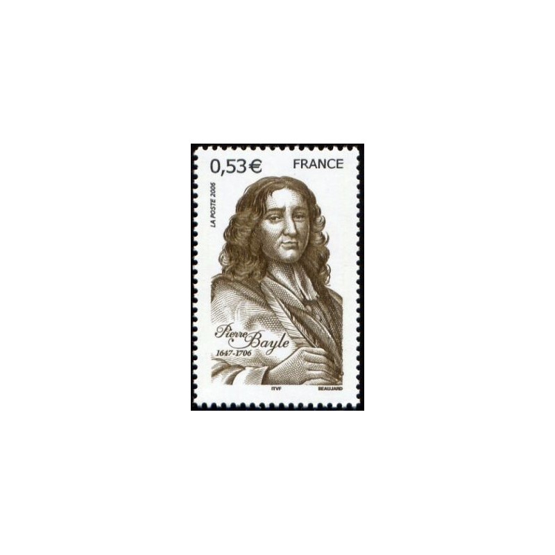 Timbre France Yvert No 3901 Pierre Bayle