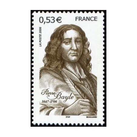 Timbre France Yvert No 3901 Pierre Bayle