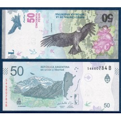 Argentine Pick N°363, Billet de banque de 50 Pesos 2018